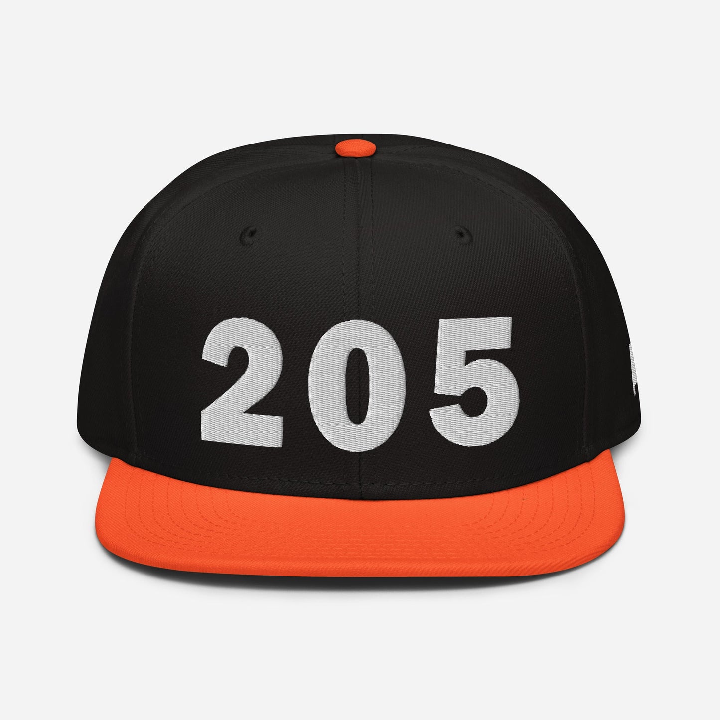 205 Area Code Snapback Hat