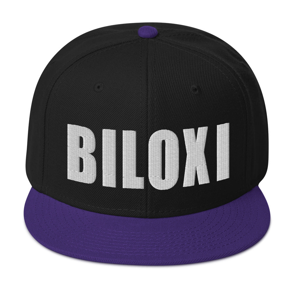 Biloxi Mississippi Snapback Hat (Otto)