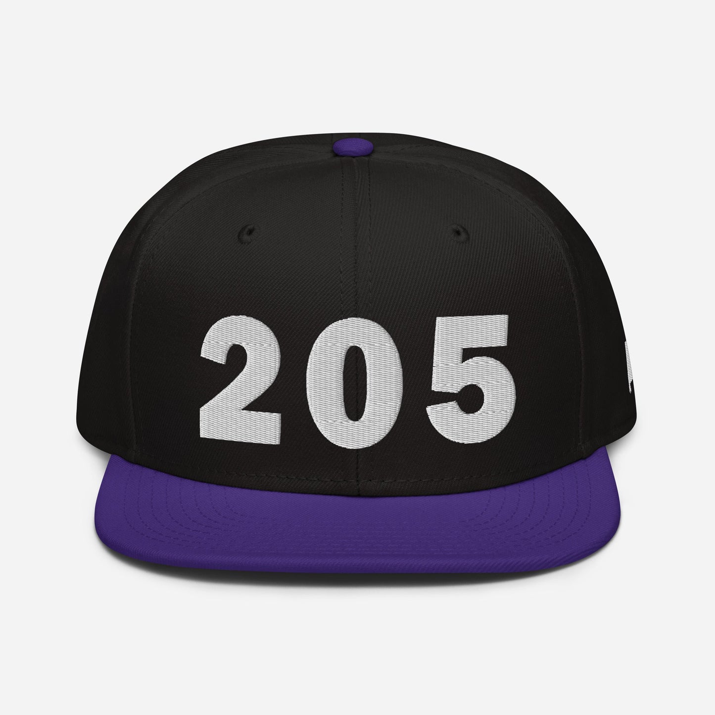 205 Area Code Snapback Hat