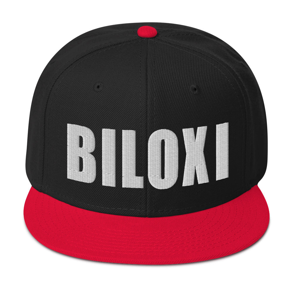 Biloxi Mississippi Snapback Hat (Otto)
