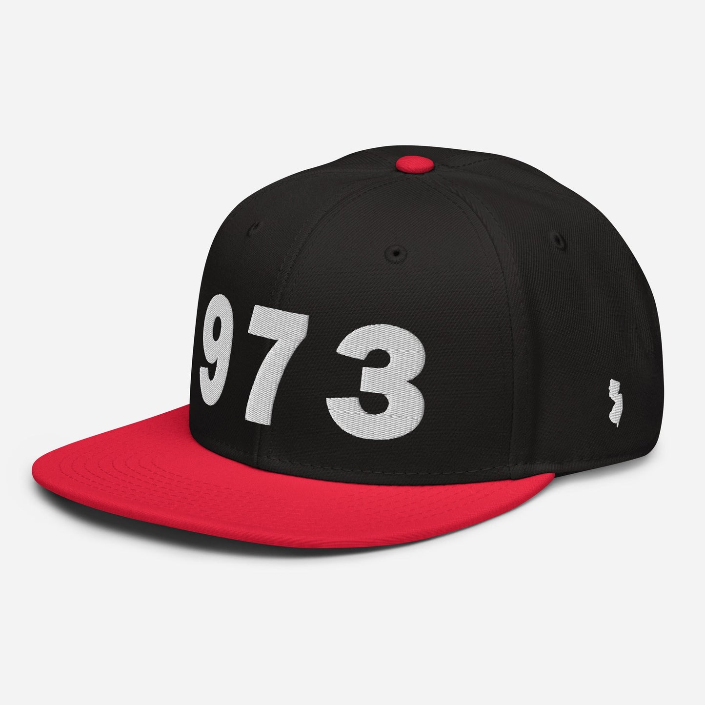 973 Area Code Snapback Hat