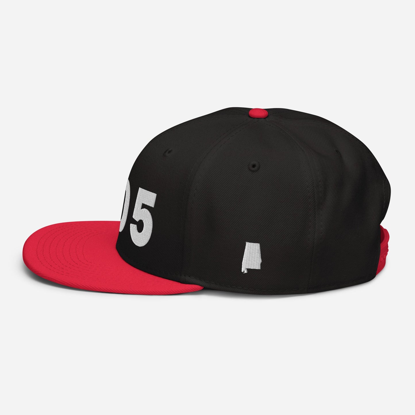 205 Area Code Snapback Hat