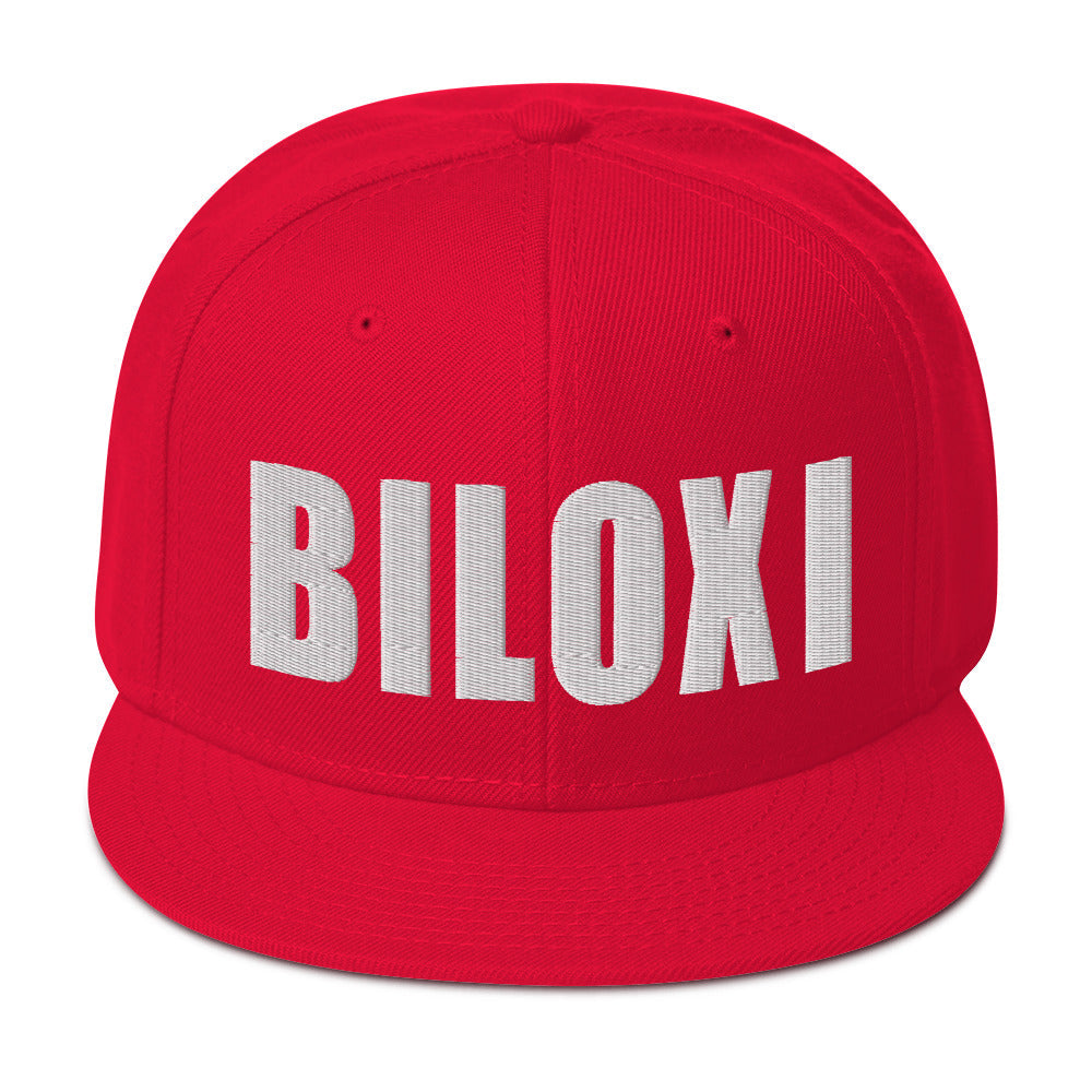 Biloxi Mississippi Snapback Hat (Otto)