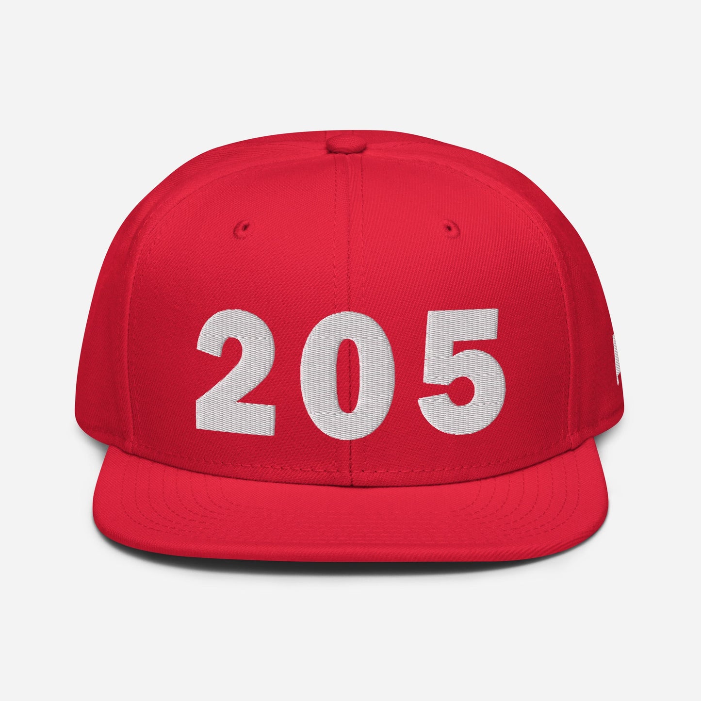 205 Area Code Snapback Hat