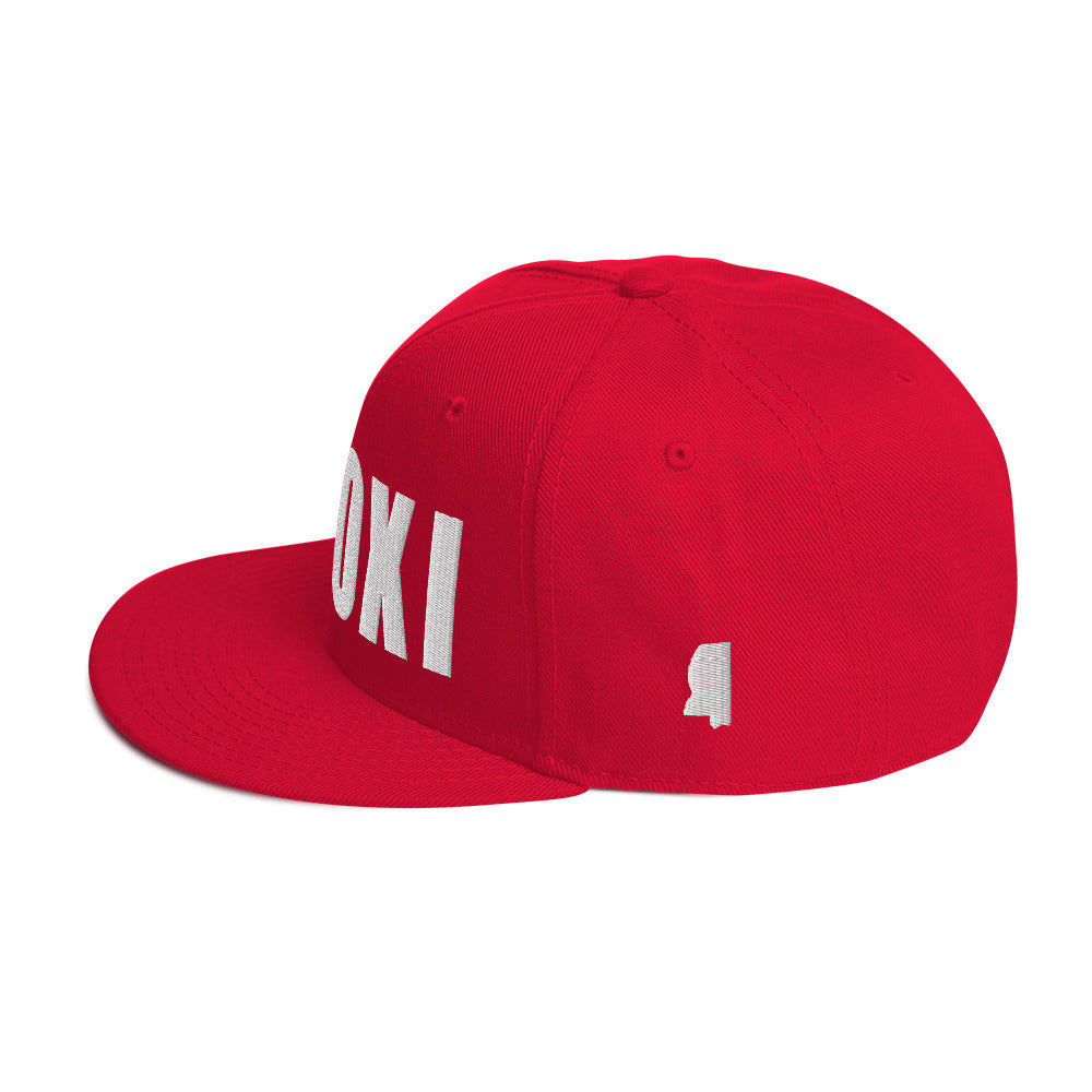 Biloxi Mississippi Snapback Hat (Otto)