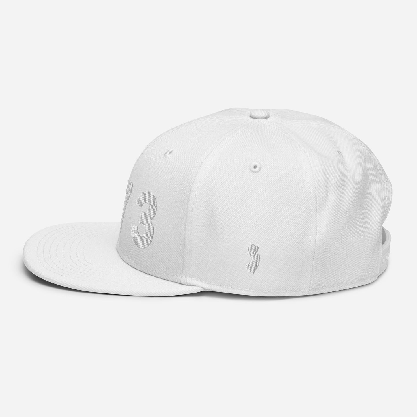 973 Area Code Snapback Hat