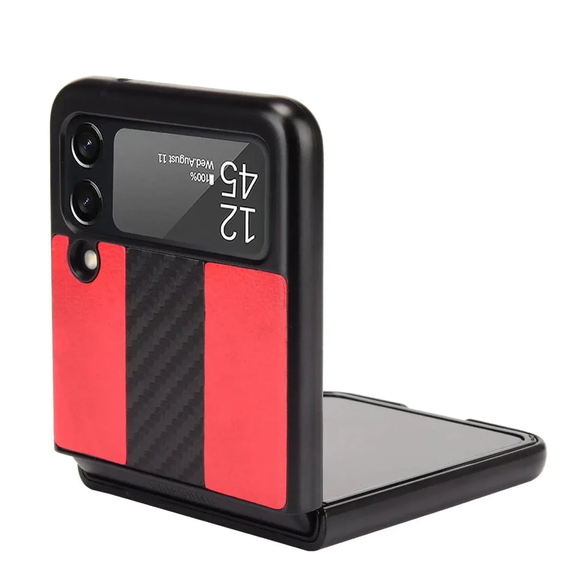 Samsung Z Flip 3 5G Leather Folding Case