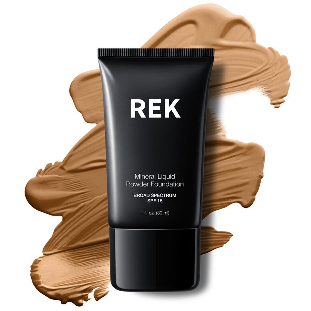 Mineral Liquid Powder Foundation with SPF 15 | REK Cosmetics — Multiple Shades